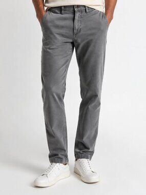 Goodfellow Slim Chino Pants Gray 32x30 Stretch Casual Minimalist